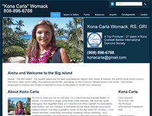 Tablet Screenshot of konacarla.com